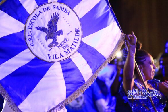 SÃO PAULO, SP, 31.05.2025 -LANÇAMENTO DO ENREDO 2026 SP: Integrantes da escola de samba Nenê de Vila Matilde durante o Evento do lançamento do enredo 2026, zona leste de São Paulo, na tarde deste sábado, (31). (Fotos: Gabryella Dias/ Sintonia de Bambas)