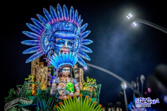 Dragões da Real 2026: A força das Guerreiras Indígenas no Anhembi